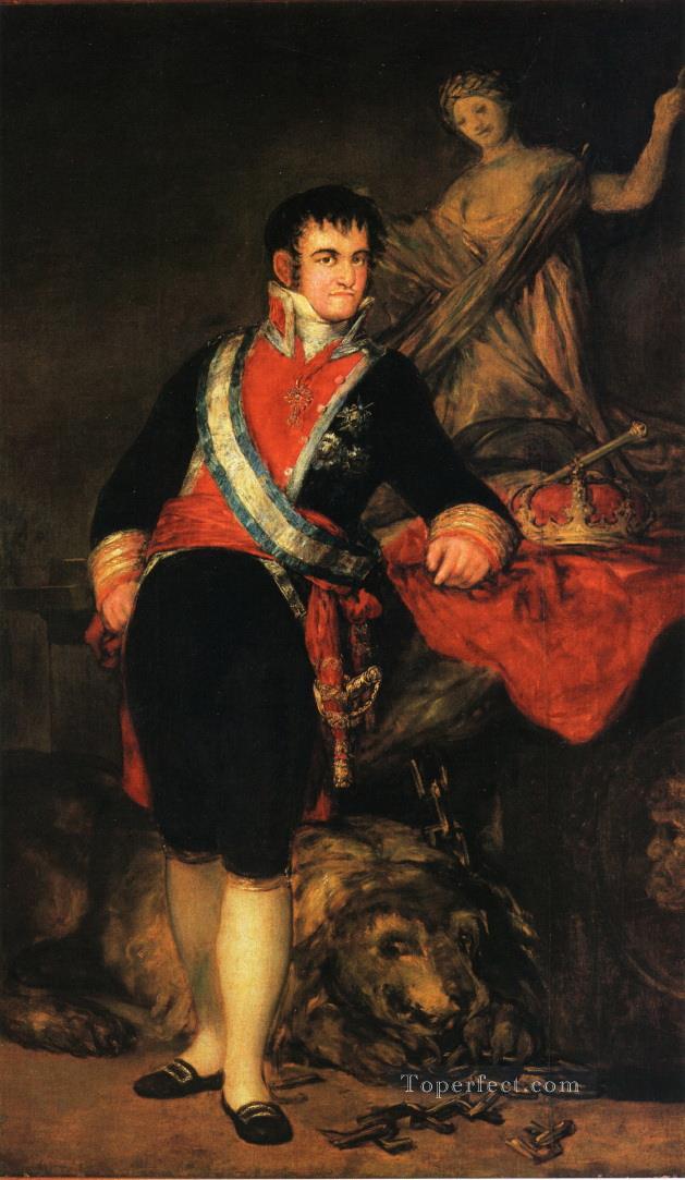 Fernando VIIFrancisco de Goya Pintura al óleo